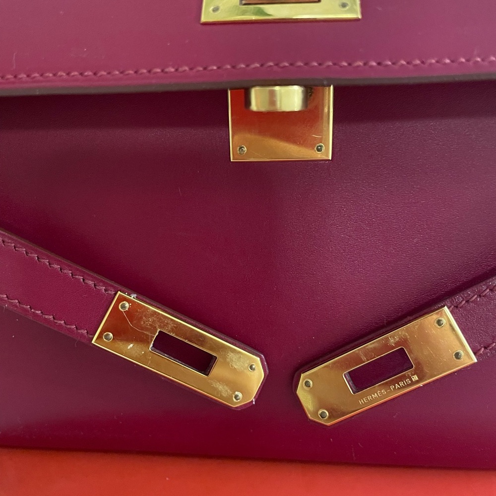 🎆sold🫶🏻Hermès Kelly cut clutch - Picture 5 of 16